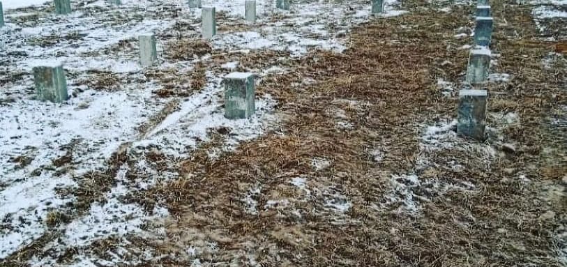Фундамент на забивных ЖБ сваях